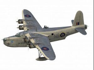 short s25 sunderland 3D Model