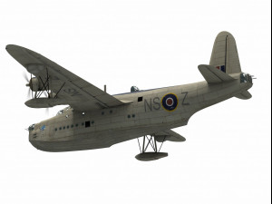 short s25 sunderland 3D Model