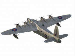 short s25 sunderland 3D Model