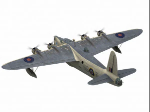 short s25 sunderland 3D Model