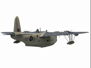 short s25 sunderland 3D Model