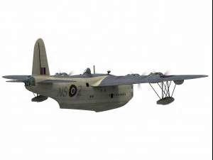 short s25 sunderland 3D Model