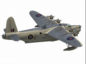 short s25 sunderland 3D Model