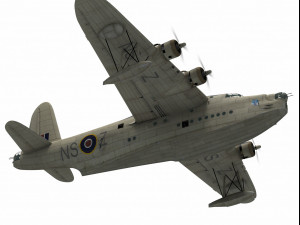 short s25 sunderland 3D Model
