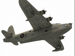 short s25 sunderland 3D Model