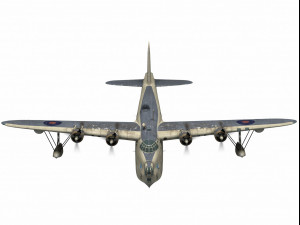 short s25 sunderland 3D Model