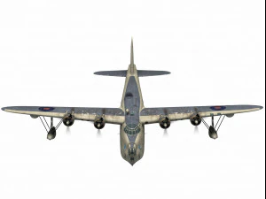 short s25 sunderland 3D Model