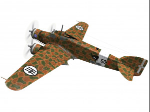 savoia-marchetti sm79 sparviero 3D 模型