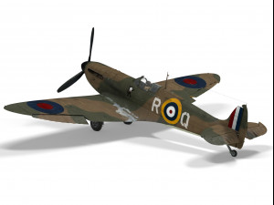 supermarine spitfire mk1 3D 모델