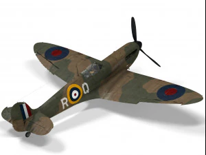 supermarine spitfire mk1 3D Model