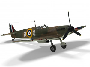 supermarine spitfire mk1 3D 모델