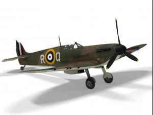 supermarine spitfire mk1 3D Model