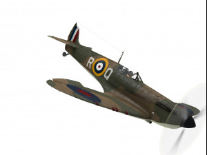 supermarine spitfire mk1 3D 모델