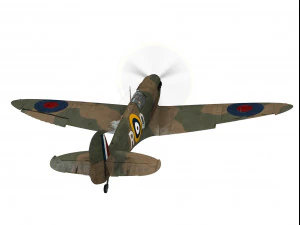 supermarine spitfire mk1 3D Model