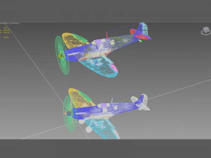 supermarine spitfire mk1 3D Model