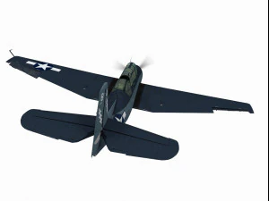 GrummanTBF Avenger 3D Model