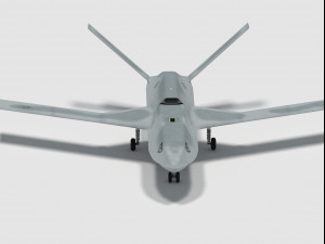 general atomics mq-20 avenger 3D मॉडल