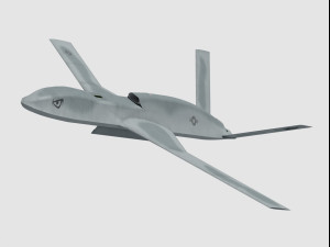 general atomics mq-20 avenger 3D मॉडल