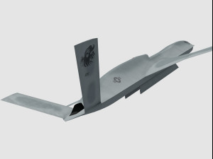 general atomics mq-20 avenger 3D मॉडल