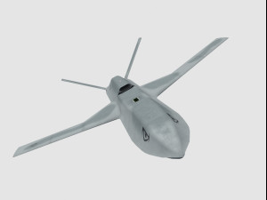general atomics mq-20 avenger 3D मॉडल