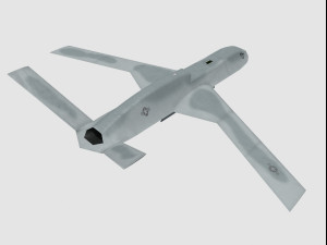 general atomics mq-20 avenger 3D मॉडल