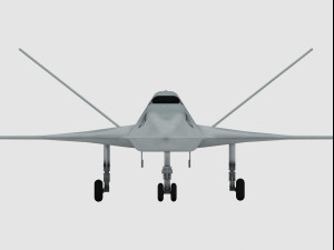 general atomics mq-20 avenger 3D मॉडल