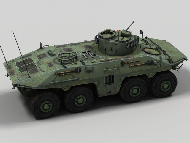sphpanzer luchs Modelo 3D .c4d .max .obj .3ds .fbx .stl .blend 