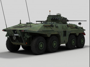 sphpanzer luchs Modelo 3D