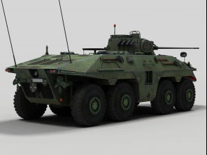 sphpanzer luchs 3D Model