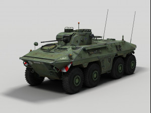 sphpanzer luchs Modelo 3D