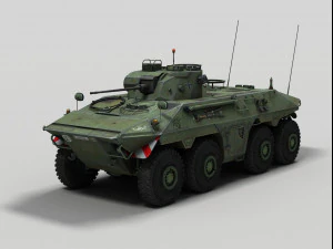 sphpanzer luchs 3D Model