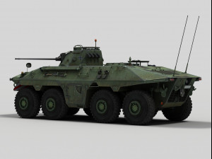sphpanzer luchs Modelo 3D