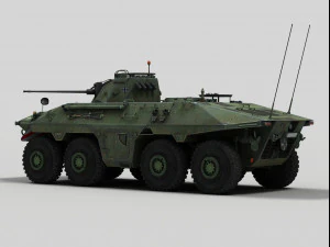 sphpanzer luchs 3D Model