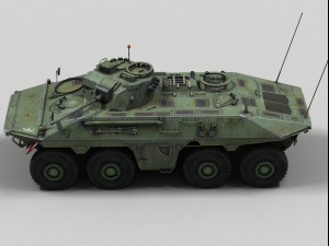 sphpanzer luchs Modelo 3D