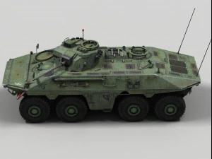 sphpanzer luchs 3D Model