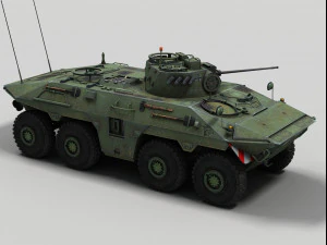sphpanzer luchs 3D Model