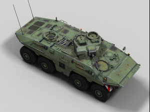 sphpanzer luchs Modelo 3D