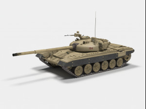 t-72 syrian scheme 3D Model