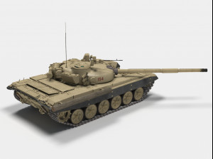t-72 syrian scheme Modèle 3D