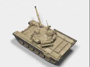 t-72 syrian scheme Modèle 3D