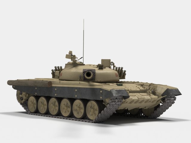 t 72 syrian scheme 3D Model in Tank 3DExport