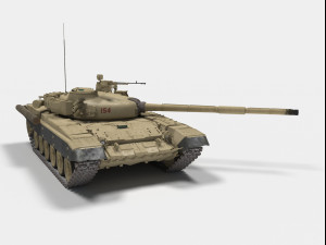 t-72 syrian scheme Modèle 3D
