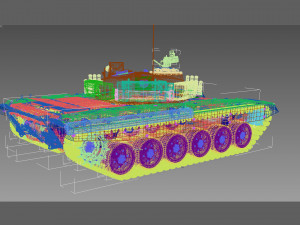 t-72 syrian scheme Modèle 3D
