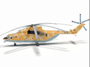 mil mi-26 halo 3D Model