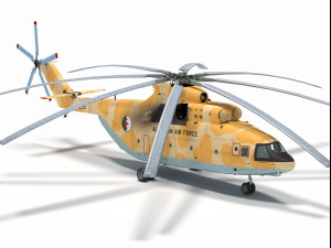 mil mi-26 halo 3D 모델