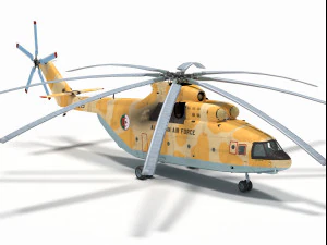 mil mi-26 halo 3D Model