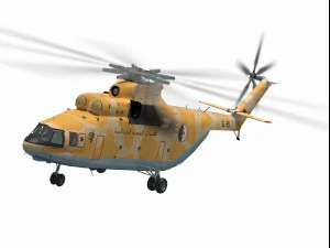 mil mi-26 halo 3D Model
