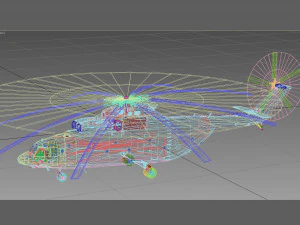 mil mi-26 halo 3D Model