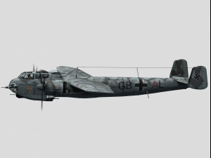 dornier do-217 3D 모델