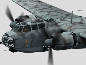 dornier do-217 3D 모델